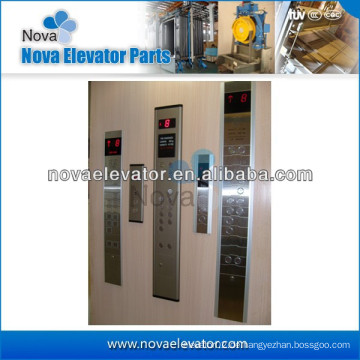 Fahrstuhl Hall Call Box HOP Aufzugssteuerung mit Edelstahl Oberfläche